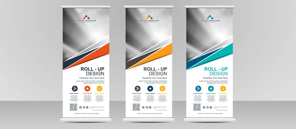 Impression de roll-up